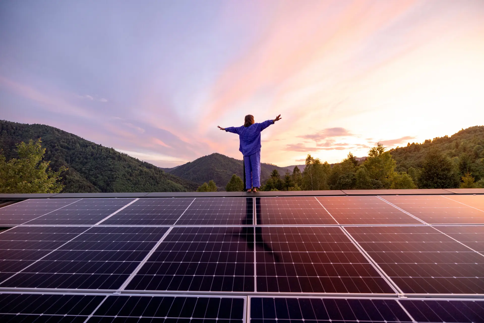 Solaranlage mit Speicher